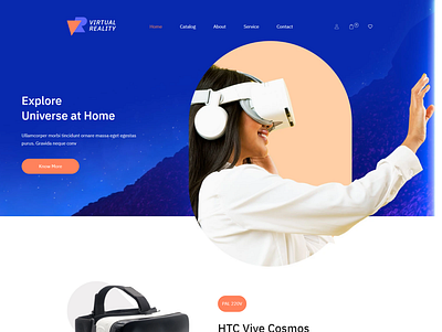 Boom - Virtual Reality Shopify Theme design ecommerce oneproducttheme responsive shopifytheme theme virtualrealitytheme web design website website design