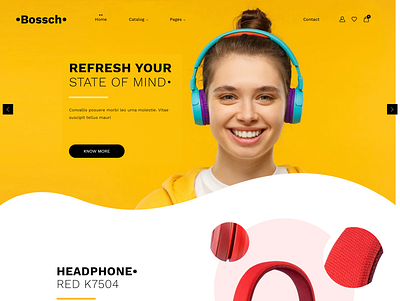 Boom - Bossch Shopify Theme design ecommerce graphic design responsive shopifytheme theme ui web design webdeveloper website