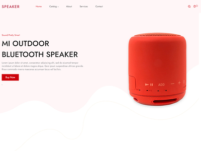 Boom-Speaker Shopify Theme design ecommerce responsive shopifytheme theme ui webdesign website website design