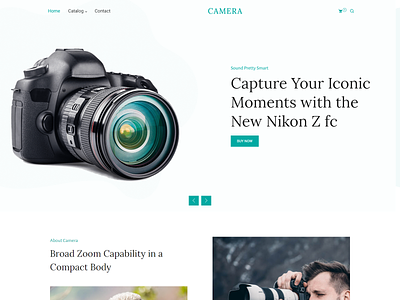 Boom-Camera Shopify Theme design ecommerce responsive shopify theme theme web design webdeveloper website website design