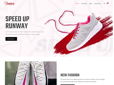 Boom-Footeo Shopify Theme design ecommerce responsive shoetheme shopify shopifytheme theme web design website website design