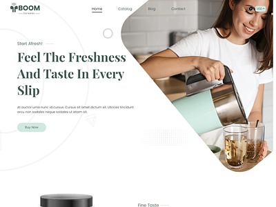 Boom- Tea (Pistachio) Shopify Theme design designtheme responsive shopifytheme theme web design webdeveloper website website design