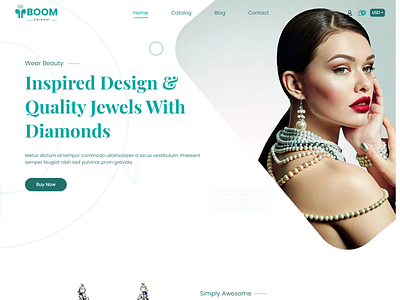 Jewelry (Turquoise) Shopify Theme design ecommerce responsive theme web design webdeveloper website website design websitedesigner