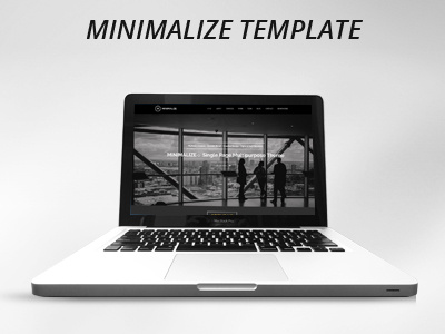 Minimalize | Multipurpose One Page Template animations black business flat gallery minimal minimize mobile multi use portfolio single page tablet