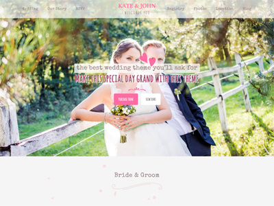 Veda Wedding invitation marriage responsive theme web design website wedding wordpress