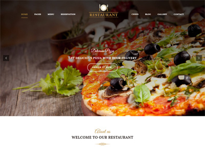 VEDA Restaurant Demo bakery ecommerce food hotel portfolio responsive restaurant theme web website design wordpress