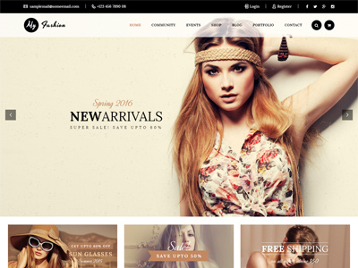 VEDA Fashion Demo clothes ecommerce fashion jewellery responsive theme web design website wordpress