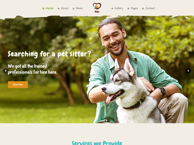 Pet World WordPress Theme