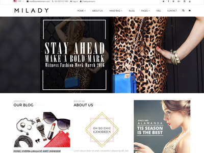 Shopify Fashion Multi purpose Theme - Linda