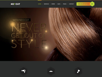 NEO CUT - Hair Style Salon HTML5 Template