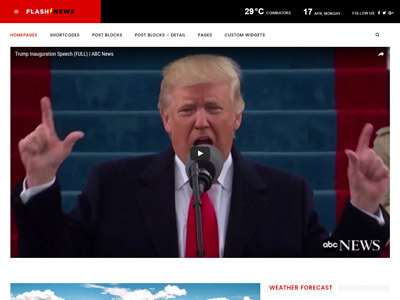 Flash News - Magazine, Blog, News WordPress Theme