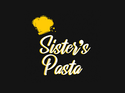 Sister's Pasta branding design graphic logo