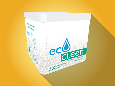 Eco Cleen Mock-up Packaging