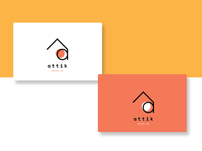 Logo for attik.ca a home house logo property management