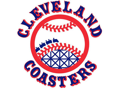 MLB’s Cleveland Indians Rebranded as Cleveland Coasters 70s baseball cleveland cleveland indians logo mlb old school rebranding retro roller coaster sports logo vintage