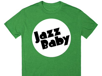 “Jazz Baby Spotlight” Graphic T-Shirt 1920s 1930s 1960s 1970s flapper jazz logo retro roundel t shirt typography vintage inspired