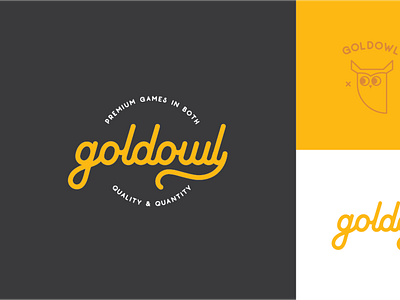 Goldowl branding design gold icon learning logo logo marks owl vector
