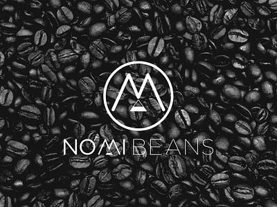 NOMI BEANS branding art direction brand branding coffee graphic design identity logo
