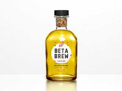 DT Beta Brew beer bees digital telepathy honey labeling packing saison