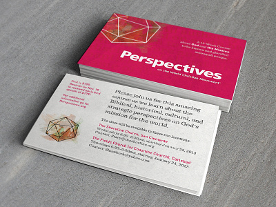 Perspectives Class Flyer
