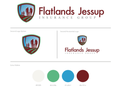 Branding for an Insurance Company branding design icon logo typography