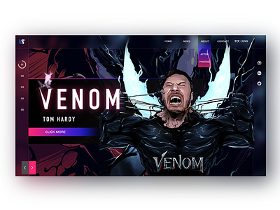 Venom-1 design ui