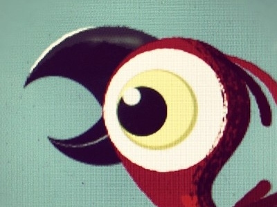 TommyDoyle Parrot illustration kids parrot retro texture tommydoyle