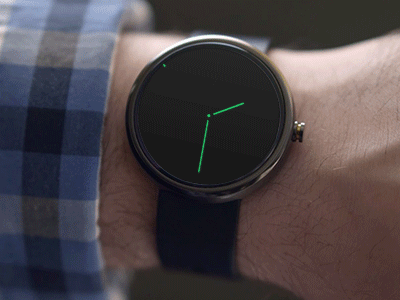 Moto 360 Reminder Concept 360 android animation clean composer gif motion moto quartz reminder watch wear