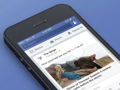 Facebook Refresh Concept by Vash Shabanipour on Dribbble