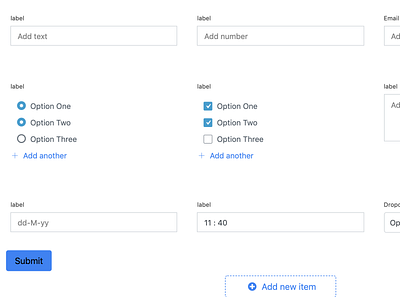 form form from builder gutenberg