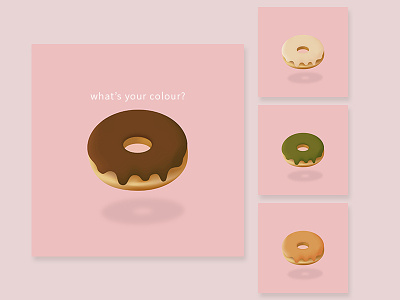 National Doughnut Day 2021 caramel chocolate colour design dessert donut donuts doughnut doughnuts food glazed graphic design illustration matcha pastry sweet