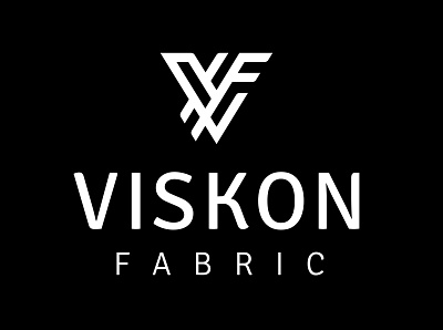 Viskon Fabric Logo Tasarımı brand branding design editorial grafik tasarım icon idenity logo logo tasarım typography vector