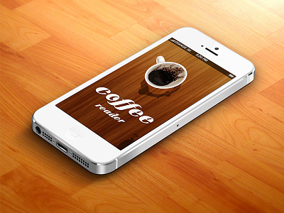 Coffee Reader App app application coffee ios6