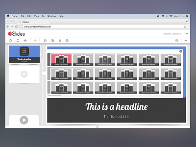 Powtoon-Slides editor design