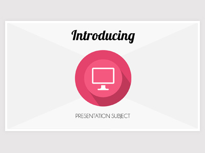 Presentation Template - Intro inro presentation product template