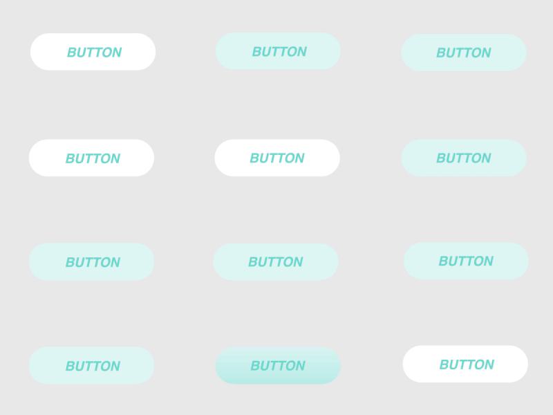 Playfull Buttons animation app button design icon ui ux web website
