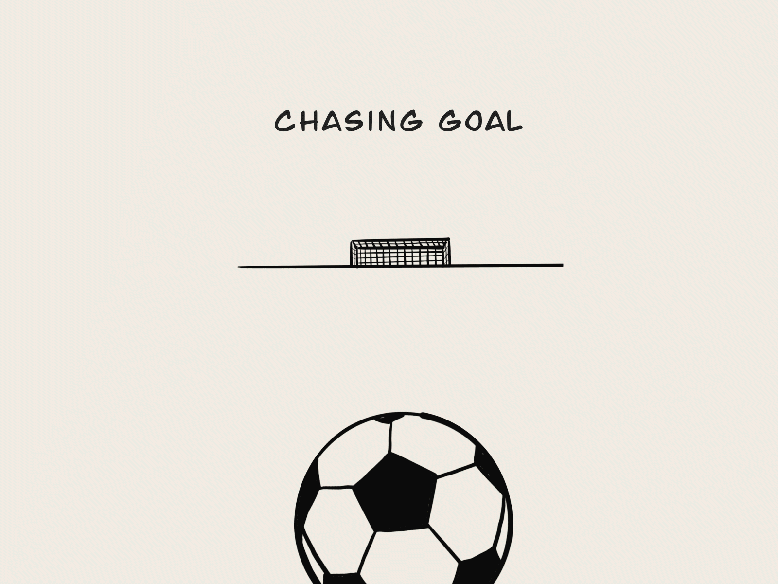 Chasing goal animated animator art artist branding doodle draw illustration illustration art lineart lockdown minimal