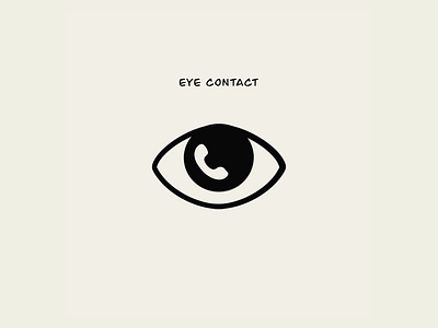 Eye contact art artist artwork branding concept art contact design digital doodle doodleart draw drawing eye eyeball eyecontact graphic design illustration art lineart minimal minimalism