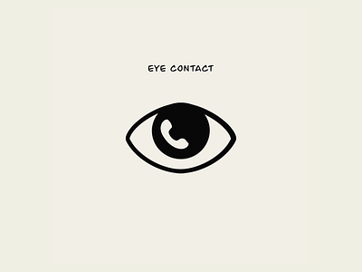 Eye contact