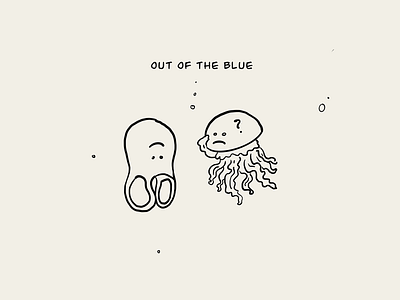 Out of the blue!