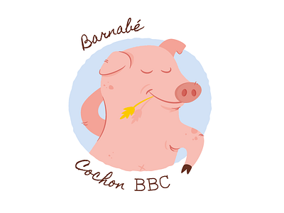 Barnabé, cochon BBC 2013 cochon france labeubar nantes pig