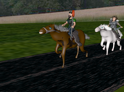 Horseback Riding On The Road VR 3d virtual horse ride horse back riding horse back riding vr horse racing3d.