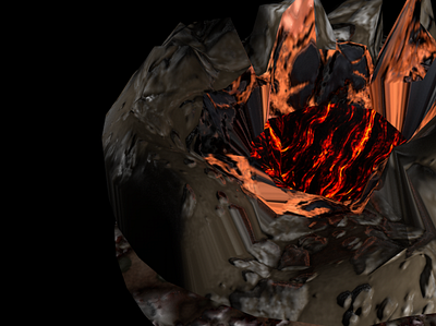 volcano 3d product design