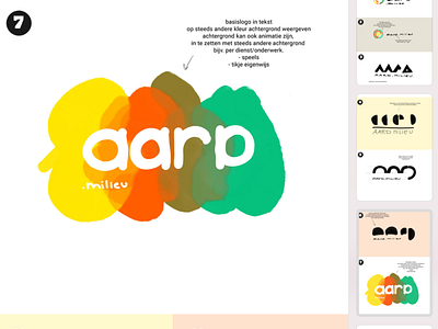 Logo design sketch rejects - Aard Milieu