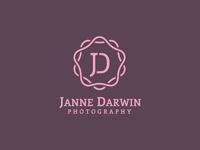 Jane Darwin - wedding photographer monogram