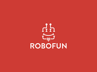 Robofun fun red robot smile