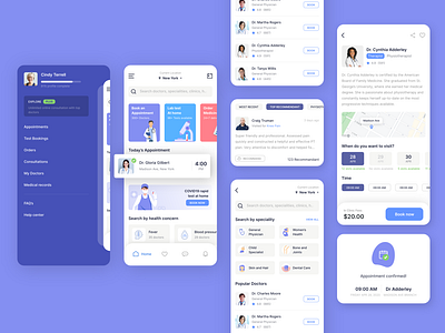 MEDICAL APP by Anurag Satpathy on Dribbble