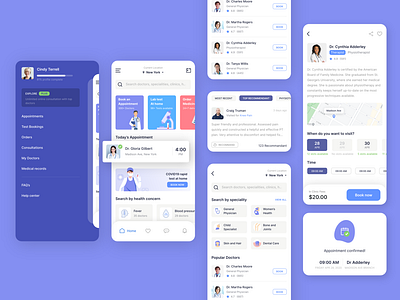 MEDICAL APP by Anurag Satpathy on Dribbble