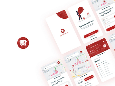 Trans Banyumas Apps UI Design
