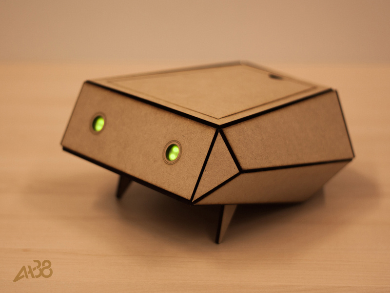 Polygon prototype interaction design wood craft lasercutting arduino raspberry pi healthcare robot